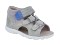 Richter 2902-3212-7901 Unisex csatos bőrszandál - szürke