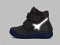 D.D.Step W082-52912A Fiú bélelt fényvisszaverős cipő - szürke